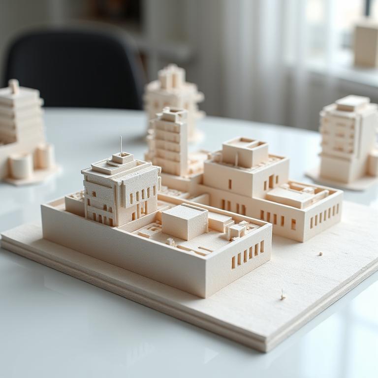 Modelo arquitectónico personalizado PiedraVela